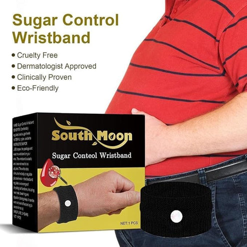 Last Day Of Discount 🔥 Sugar Control Silicon Band (Black Color)
