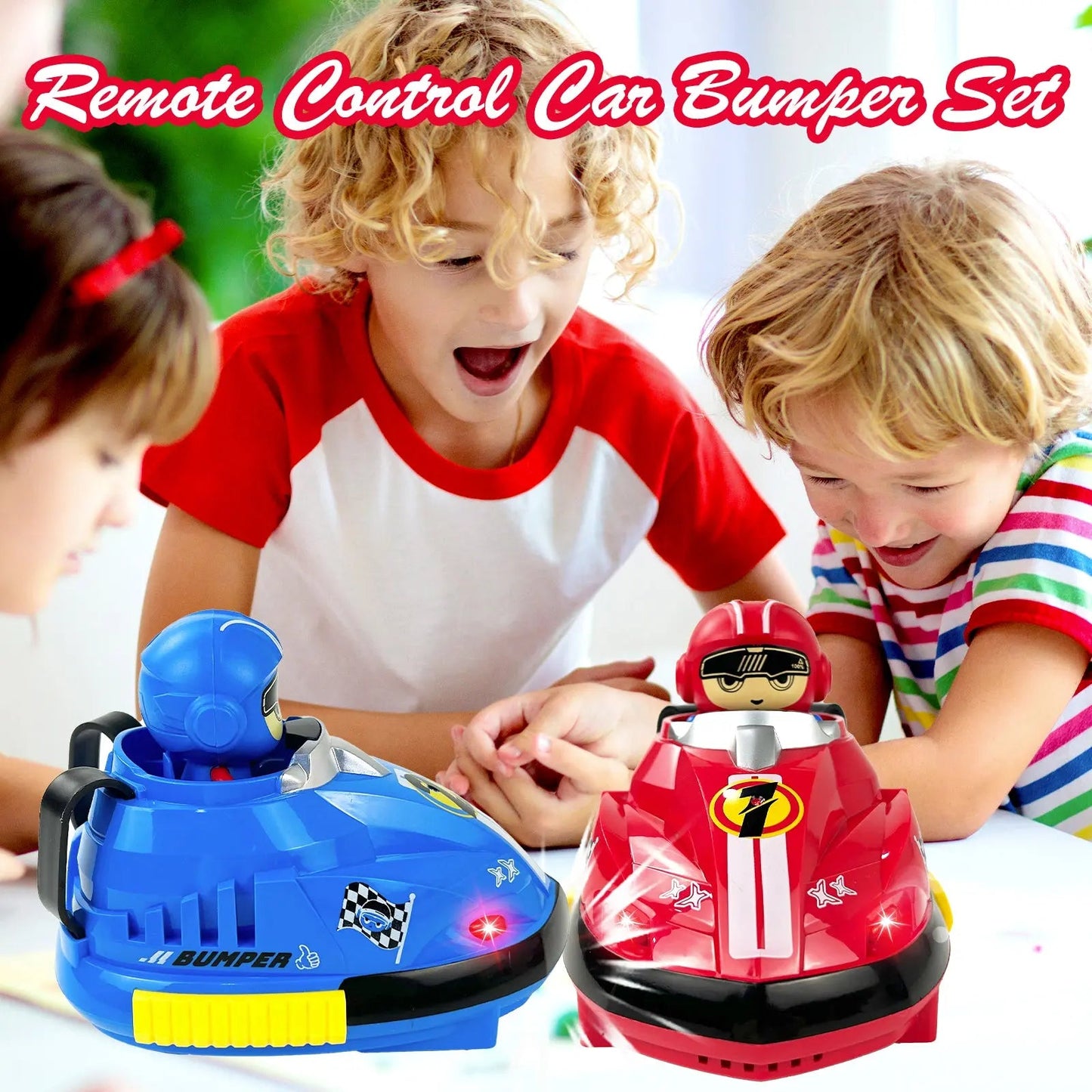 Last Day Of Discount 🔥 Remote Control Battle Bumper Cars for 2 Players