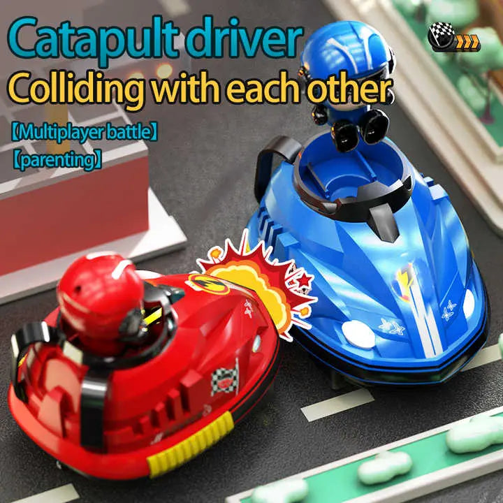 Last Day Of Discount 🔥 Remote Control Battle Bumper Cars for 2 Players