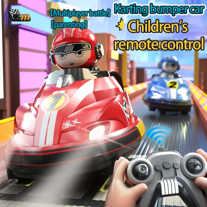 Last Day Of Discount 🔥 Remote Control Battle Bumper Cars for 2 Players