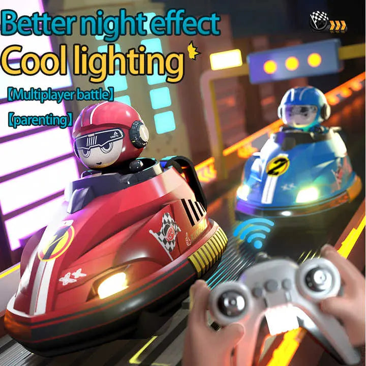 Last Day Of Discount 🔥 Remote Control Battle Bumper Cars for 2 Players