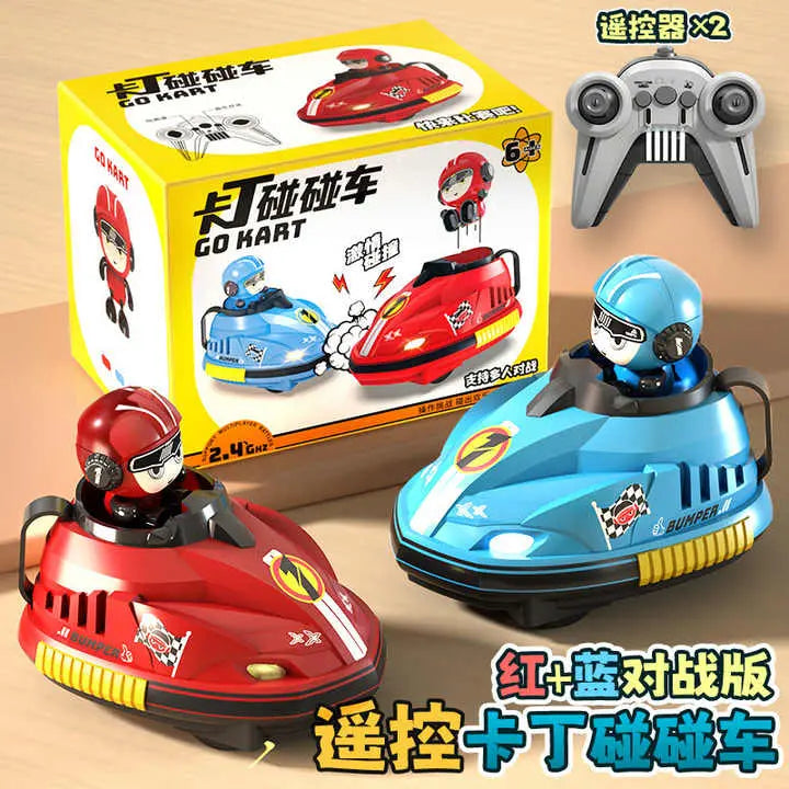 Last Day Of Discount 🔥 Remote Control Battle Bumper Cars for 2 Players