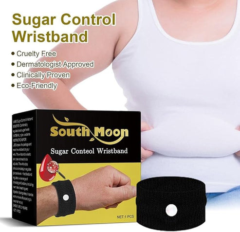 Last Day Of Discount 🔥 Sugar Control Silicon Band (Black Color)